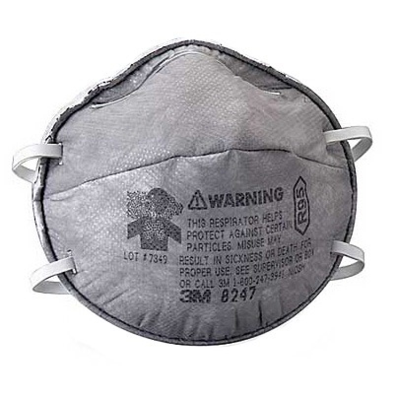 3M Organic Vapor 8247 N95 Masker Safety  KARUNIA SAFETY 