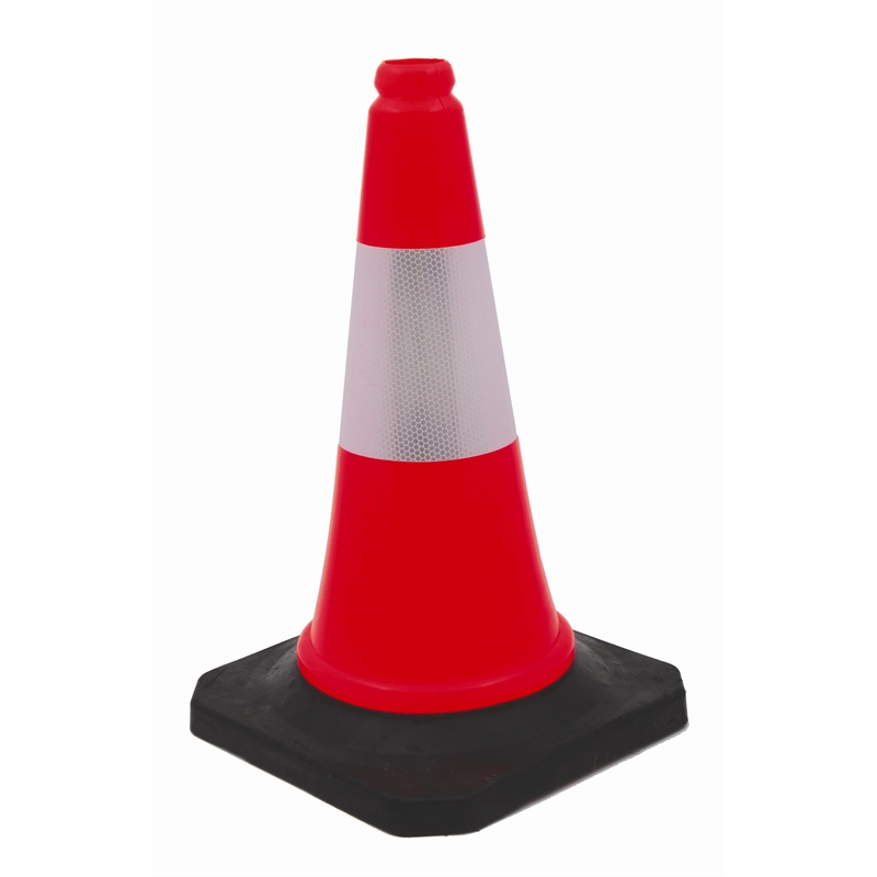 Traffic Cone Rubber Base Rambu Marka Jalan KARUNIA SAFETY