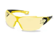 Kacamata Safety Kacamata Uvex Pheos CX2 Spectacles - Yellow 1 119