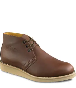 SEPATU SAFETY RED WING 595 MENS CHUKKA BROWN