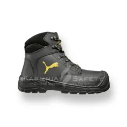 SEPATU SAFETY PUMA BORNEO BLACK MID