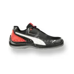 SEPATU SAFETY PUMA TOURING BLACK LOW