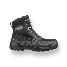 SEPATU SAFETY PUMA CONQUEST BLK CTX HIGH