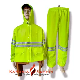 Reflective Safety Raincoat