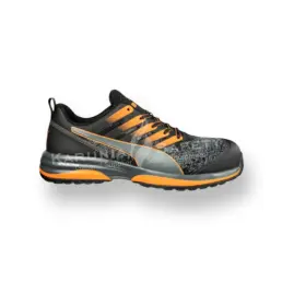 SEPATU SAFETY PUMA CHARGE ORANGE LOW