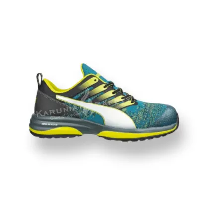 Sepatu Safety SEPATU SAFETY PUMA CHARGE GREEN LOW 1 ~blog/2022/2/25/photo_1_