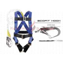 GOSAVE FULLSET BODY HARNESS ECOFIT DOUBLE BIG HOOK ORIGINAL