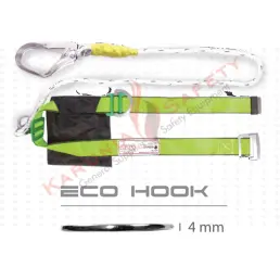 GOSAVE SAFETY BELT ECO SINGLE BIG HOOK FALL PROTECTION