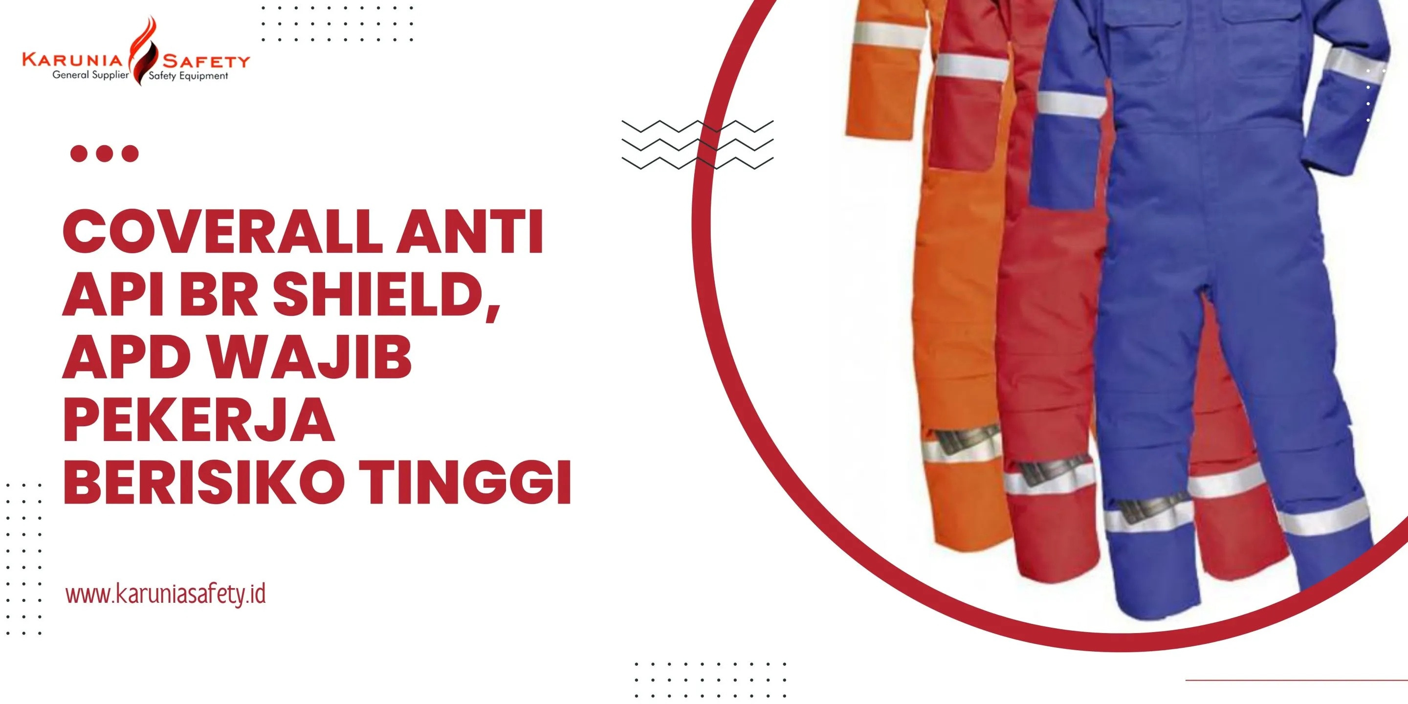 Coverall Anti Api BR Shield, APD Wajib Pekerja Berisiko Tinggi