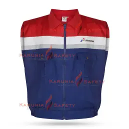 Rompi Pertamina Bahan Cotton 100