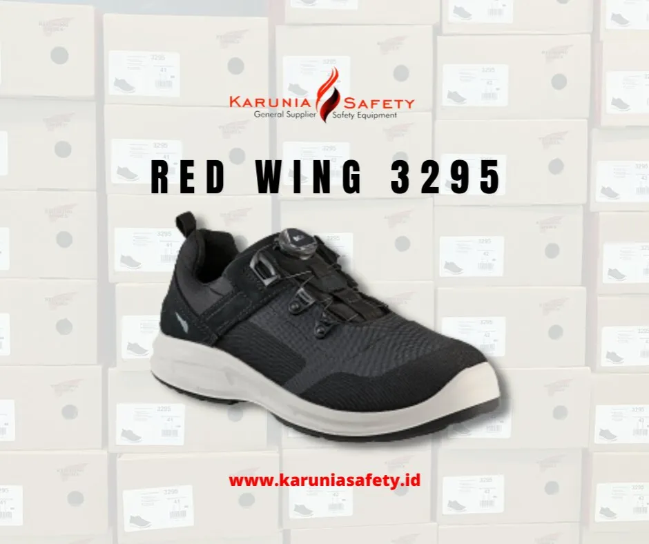REDWING Safety Shoes type 3295 Si Athletics Gahar Yang Dilengkapi dengan BoA