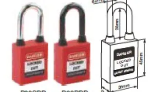 DUSTPROOF SAFETY PADLOCK P38SDP P38PDP